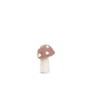 Muskhane Mushroom - Small 8cm - DOTTY Quartz Pink