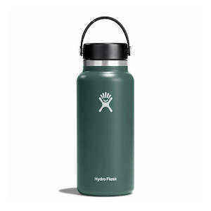 Gift: Hydroflask Drink Bottle 32oz - Fir 946mL WIDE Mouth