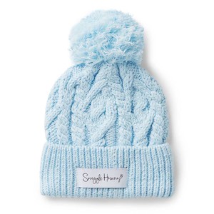 Organic Knit Beanie | Baby Blue