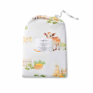 Fitted Cot Sheet | Farm