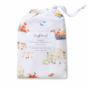 Fitted Bassinet Sheet | Changing Mat Cover | Pony Pals