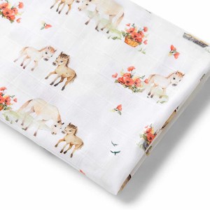 Organic Muslin Wrap | Pony Pals