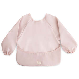 SECOND Mushie Long Sleeve Bib | Blush