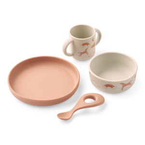 Liewood Vivi Tableware Pack | Dream Ecru