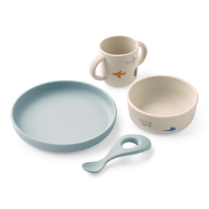 Liewood Vivi Tableware Pack | Aviator Ecru