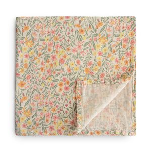 Mushie Swaddle | Pastel Blooms