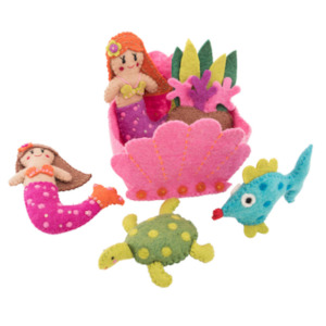 Pashom Mermaid | Felt Play Set