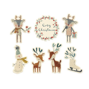 Maileg Gift Tags | Christmas 14pk Cosy Christmas