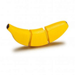 Erzi Wooden Banana to Cut