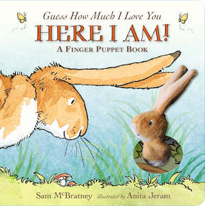 Gift: Guess How Much I Love You: Here I Am A Finger Puppet Book