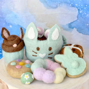 Easter Grazing Box of Pretend Play Food MINT