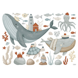 Gift: LOTÁN | Wall Decals Seabed Large in TUBE