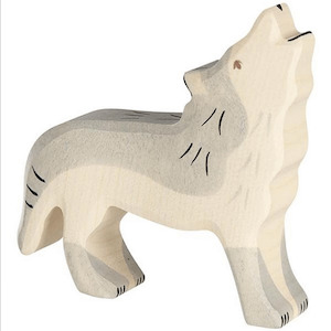 Holztiger Wooden Animal | Wolf Howling