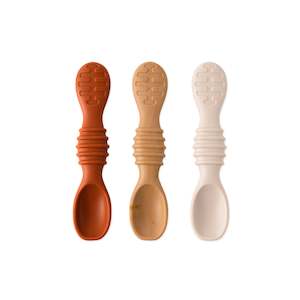 Gift: Bumkins Silicone Dipping Spoon 3pk | Rocky Road