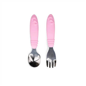 Gift: Bumkins Spoon and Fork | Sanrio Hello Kitty