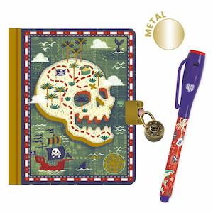 Djeco Stationery | Secret Notebook with Magic Pen | Steve