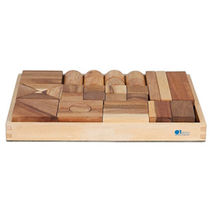 Gift: Wooden Blocks | Natural