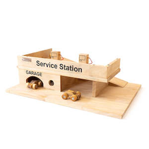 Solid Wooden Service Station