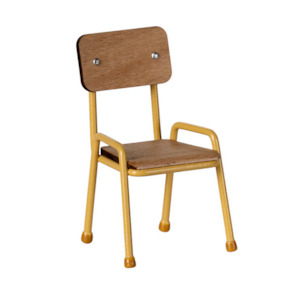 Maileg Furniture MOUSE - Chair Yellow