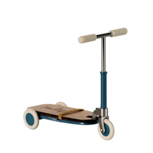 Maileg Furniture MOUSE - Kick Board Scooter BLUE