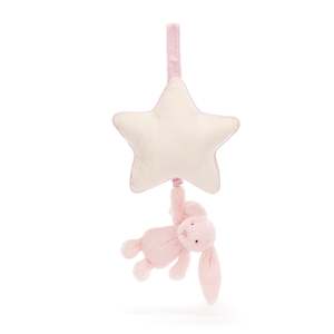 Gift: Jellycat Bashful Pink Bunny  Musical Pull