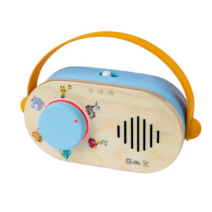 Gift: Hape Discovery Toy Radio | Baby Einstein