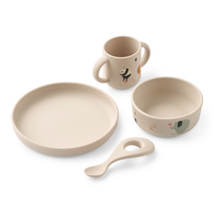 Liewood Vivi Tableware Pack | Circus Sandy