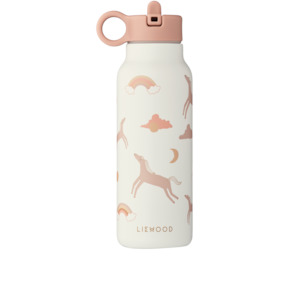 Gift: Liewood Falk Water Bottle 350ml | Dream Ecru