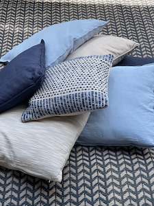 Shades of Blue/Cream/Beige Cushions