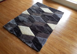 Brand New 3d Cut Area Rug On Heavy Cotton Base 2002