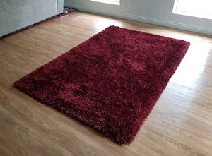 Brand New Thick Shaggy Area Rug On Heavy Cotton Base Zx-7