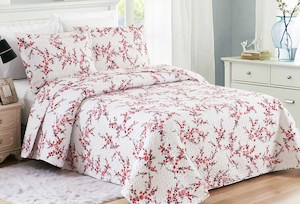 Luxury 3 Piece Quilted Bedspread 37