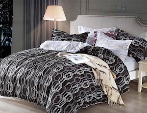 BRAND NEW Quality 3 piece 1000TC DUVET COVER SET style 09d