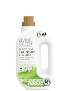 Laundry Liquid. Certified Natural, Ultra-Sensitive and Low Allergy, 1L.