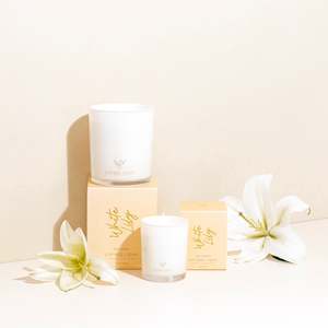 Clothing accessory: White Lily Soy Candle Mini