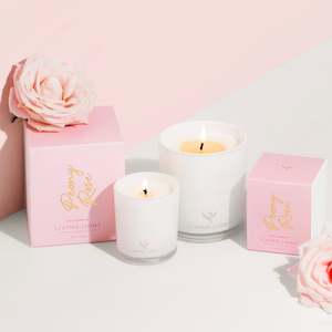 Peony Rose Soy Candle Mini