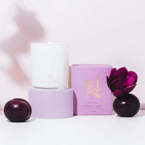 Clothing accessory: Wild Plum Soy Candle Large