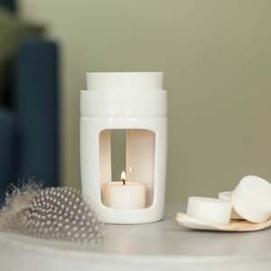 Soy Melt Burner - White