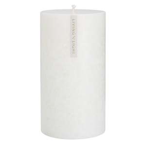 Pinot Blanc Pillar Candle (White) Large 100mm - OUTLET