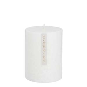 Pinot Blanc Pillar Candle (White) Medium - OUTLET