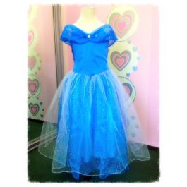 cinderella dress, disney princess costume, blue dress available now at LizzyLove