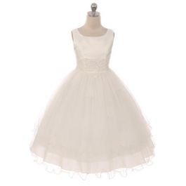 Design services: Ivory Flower Girl Dress, Kids Dream Ivory Flower Girl Dress, Holy Communion Dress