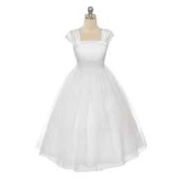 holy communion dress, flowergirl, communion dress, christening dress, Lizzylove …