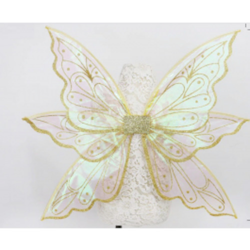 Gold Glitter Fairy Wings CLICK AND COLLECT ONLY