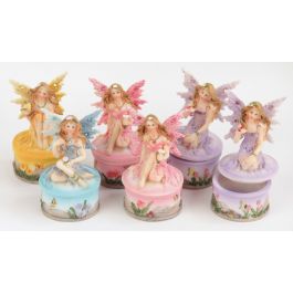 Gorgeous fairy trinket box. Ideal to put lost teeth in for the tooth fairy, or k…