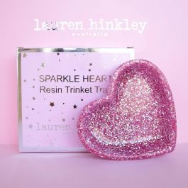 Design services: Lauren Hinkley Glitter Heart Trinket Dish