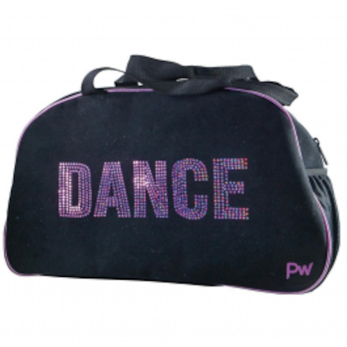 Bowler Dance Bag - Black/Violet