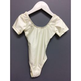 ivory leotard, flower girl leotard