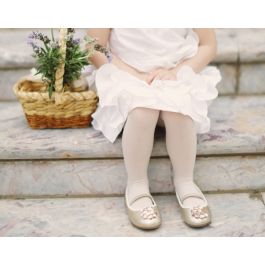 ivory tights flower girl, tights for flower girl communion