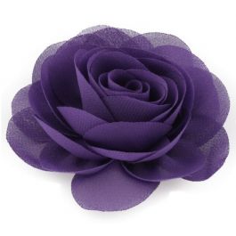 chiffon flower rose hair clips kids girls hair accessories hair head clip girls …